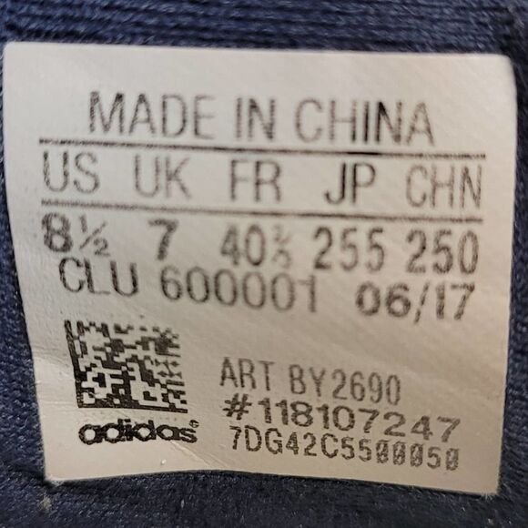 Adidas Pureboost X Athletic Running Shoes Blue Red Primeknit Womens Size 8.5 - Picture 7 of 9